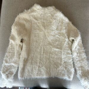 Elegant White Teddy Sweater for Women